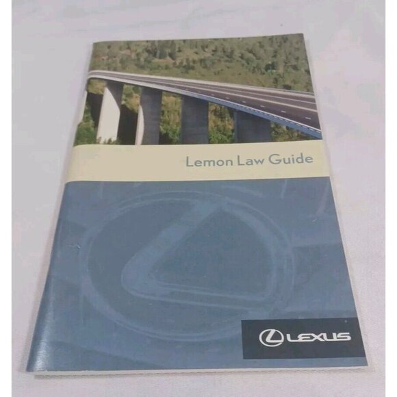 Lexus Leather Case With Owner's Manuals Operators User Navigation Guides… - Picture 13 of 15